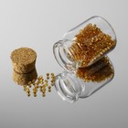 Баночки для хранения бисера, d=3×4.5 см, 5 шт. - Фото 4