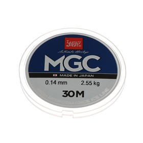 Леска монофильная зимняя Lucky John MGC, диаметр 0.14 мм, тест 2.55 кг, 30 м