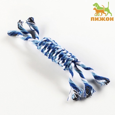 Игрушка канатная «Плетёнка», малая, до19 см, 25-29 г, микс цветов