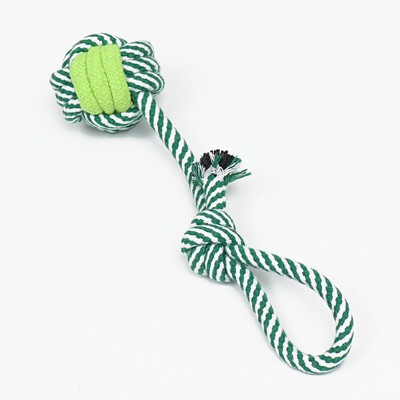 Игрушка канатная «Мяч на веревке», 33 г, до 25 см, микс цветов