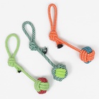 Игрушка канатная «Мяч на веревке», 33 г, до 25 см, цвет МИКС 1698456