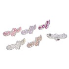 Заколка-автомат для волос смола "Солнечная" 7 см узор - Фото 2