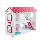 Домик кукольный Paremo «Виктория», двухэтажный, с мебелью - фото 307301551