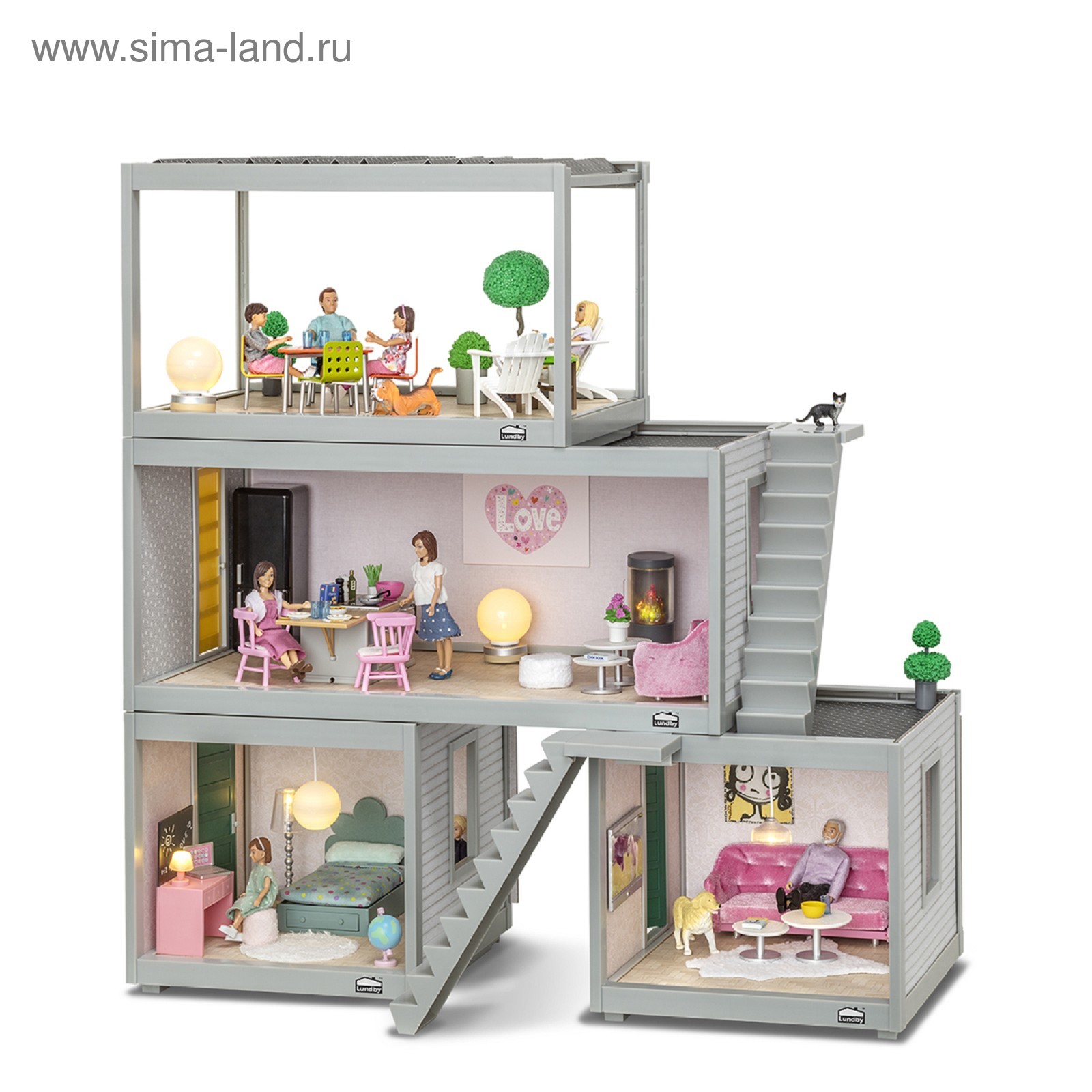 Комната для кукольного домика Lundby, 22 см