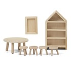Набор деревянной мебели для домика «Столовая» - Фото 2