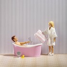 Набор мебели для кукольного домика «Ванная», с аксессуарами - Фото 2