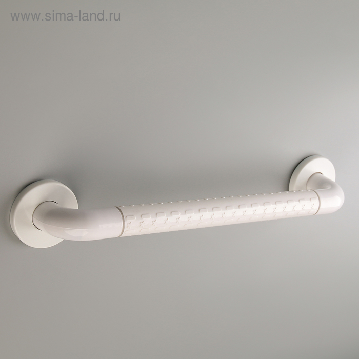 Поручень для ванны антискользящий, 50×8×8 см, цвет белый - Фото 1