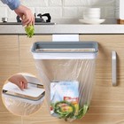 Держатель для мусорного пакета подвесной на дверцу 1.7 см, белый - Фото 9