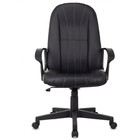 Кресло руководителя T-898, на колёсиках, экокожа, цвет чёрный/leather black - Фото 2
