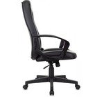 Кресло руководителя T-898, на колёсиках, экокожа, цвет чёрный/leather black - Фото 3
