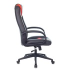 Кресло игровое  ZOMBIE 8 RED черный/красный, экокожа - Фото 3