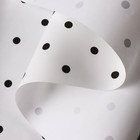 Бумага упаковочная крафт "Черный горох", 0,6 х 10 м, 70 г/м2 - Фото 3