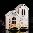 Чайный домик "Бабочки на лугу", 20х17,4х8,6 см - фото 6172386