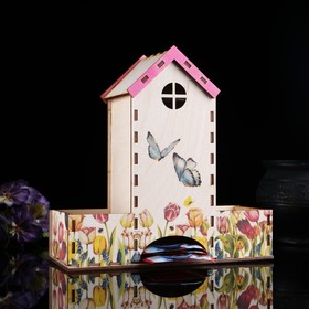 Чайный домик 'Домик для бабочек', 20х20х8 см