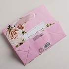 Пакет подарочный ламинированный горизонтальный, упаковка, «Только для тебя с любовью», S 12 х 15 х 5,5 см - Фото 4