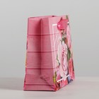 Пакет подарочный ламинированный горизонтальный, упаковка, «Самой красивой», М 30 х 26 х 9 см - Фото 2