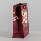 Пакет подарочный ламинированный вертикальный, упаковка, «От всего сердца», S 12 х 15 х 5,5 см - фото 26068003