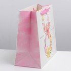 Пакет подарочный ламинированный горизонтальный, упаковка, «Весны в душе», ML 27 х 23 х 11.5 см - Фото 2