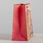 Пакет подарочный ламинированный горизонтальный, упаковка, «Подарок для тебя», MS 23 х 18 х 10 см - Фото 2