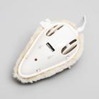 Мышь заводная малая, 8.5 см, искусственный мех, бежевая - Фото 5