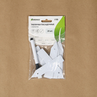 Бирки садовые, для маркировки растений, 10 см, набор 20 шт., маркер, пластик, белые, Greengo - Фото 9