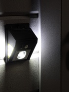 Садовый светильник на солнечной батарее, накладной, COB LED, свечение белое - Фото 2