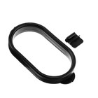 Держатель мусорного пакета в салон авто, 16.5×9 см, черный - Фото 1