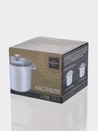 Кастрюля Magistro Grande, 7.1 л, d=23.5 см, с крышкой, капсульное дно, индукция, нержавеющая сталь, хромированная - Фото 5