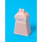 Щётка силиконовая для ручной стирки Доляна, розовая - Фото 4