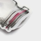 Набор пакетов для хранения продуктов Доляна, застёжка zip-lock, 3 шт, 15×9,5 см, 19,5×11,7 см, 24,4×14,5, цвет прозрачный - Фото 3
