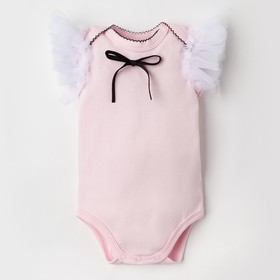 Боди Крошка Я "Sweet", розовый, р.26, рост 74-80 см