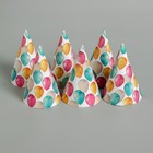 Колпак праздничный бумажный «С днём рождения» - Фото 5