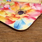 Доска разделочная сувенирная Дарим Красиво «Дорогая мамочка, с 8 марта!», 27×18 см, дерево, разноцветная - Фото 3