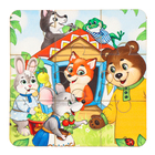 Пазл со сказкой "Теремок" - фото 24377393