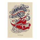 Тетрадь B5, 40 листов клетка «Гарри Поттер. Хогвартс-экспресс», УФ-лак - Фото 1