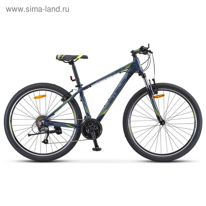 Велосипед 27" Stels Navigator-710 V, V010, цвет тёмно-синий, размер 15,5" - Фото 1