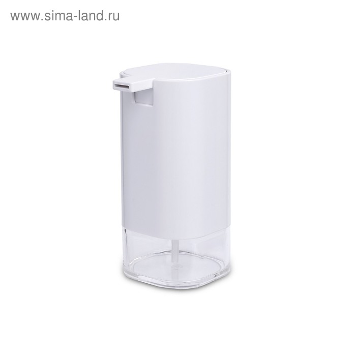 Дозатор для жидкого мыла Klar, пластик, цвет белый - Фото 1