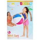 Мяч пляжный INTEX «Цветной» 59030NP, d=61 см, от 3 лет - Фото 2