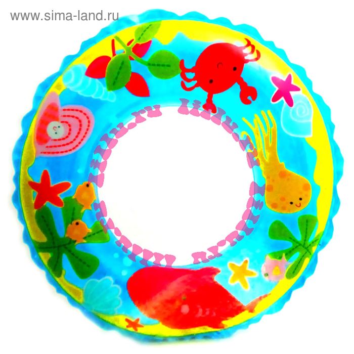 Круг для плавания "Яркий", от 6 до 10 лет, микс - Фото 1