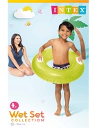 Круг для плавания «Яркое настроение», с ручками, d=76 см, от 8 лет, цвет МИКС, 59258NP INTEX - Фото 5