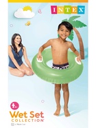 Круг для плавания «Яркое настроение», с ручками, d=76 см, от 8 лет, цвет МИКС, 59258NP INTEX - Фото 6