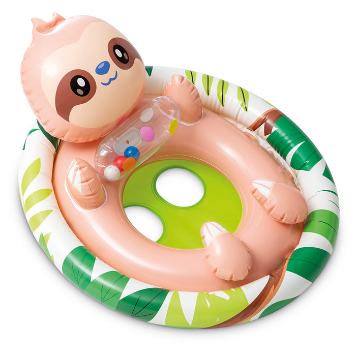 Круг для плавания «Зверюшки», с сиденьем, от 3-4 лет, цвет МИКС, 59570NP INTEX - фото 1911170536