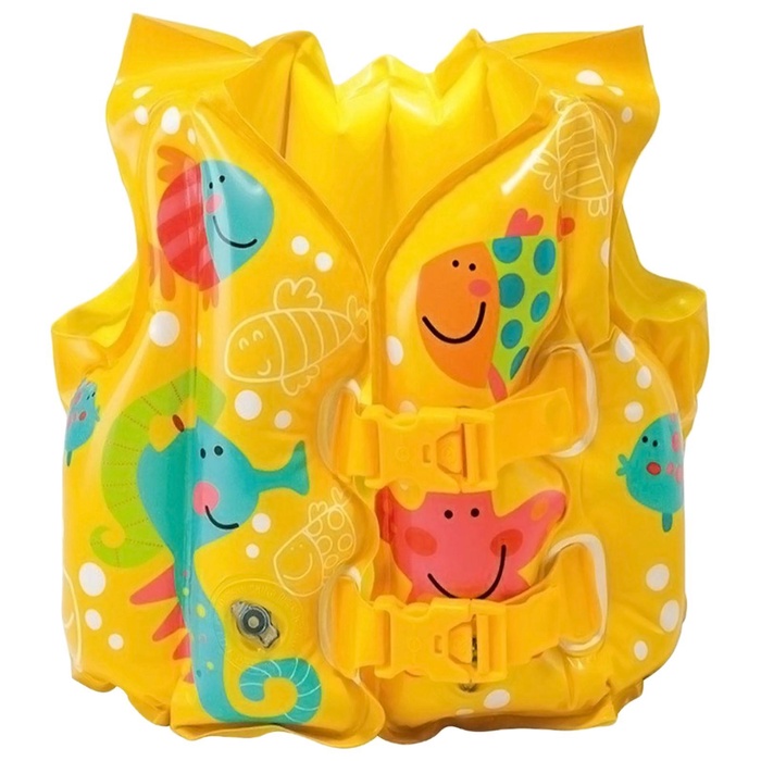 Жилет надувной «Рыбки», 41×30 см, от 3-5 лет, 59661NP INTEX - Фото 1