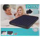 Матрас надувной Classic Downy Queen, ручной насос и 2 надувн. подушки, 152х203х22 см 68765 INTEX - Фото 2