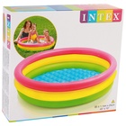 Бассейн надувной «Радуга», с надувным дном, 114×25 см, от 2 лет, 57412NP INTEX - Фото 6