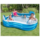Бассейн надувной «Семейный», с 4 сиденьями, 229×229×66 см, от 3 лет, 56475NP INTEX - Фото 4