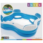 Бассейн надувной «Семейный», с 4 сиденьями, 229×229×66 см, от 3 лет, 56475NP INTEX - Фото 6