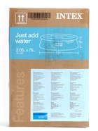 Бассейн надувной INTEX Easy Set 28120NP, 305×76 см, от 6 лет, круглый 589458 - фото 4453225