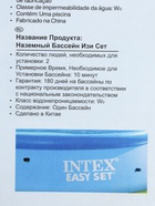 Бассейн надувной INTEX Easy Set 28120NP, 305×76 см, от 6 лет, круглый 589458 - фото 4453229