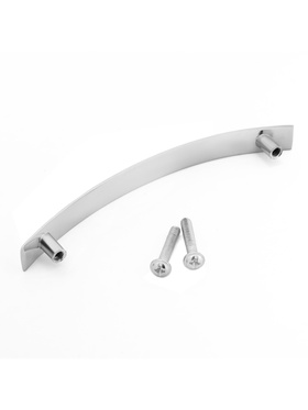 Ручка-скоба мебельная LIGHT РС001, м/о 96 мм, цвет хром (комплект 4 шт)